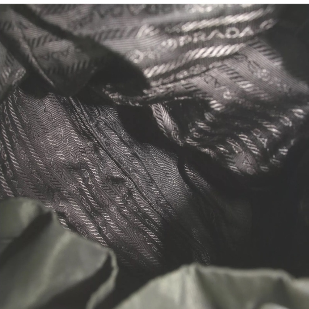 Prada Back Pack  Olive Nylon 839637 - Picture 9 of 16